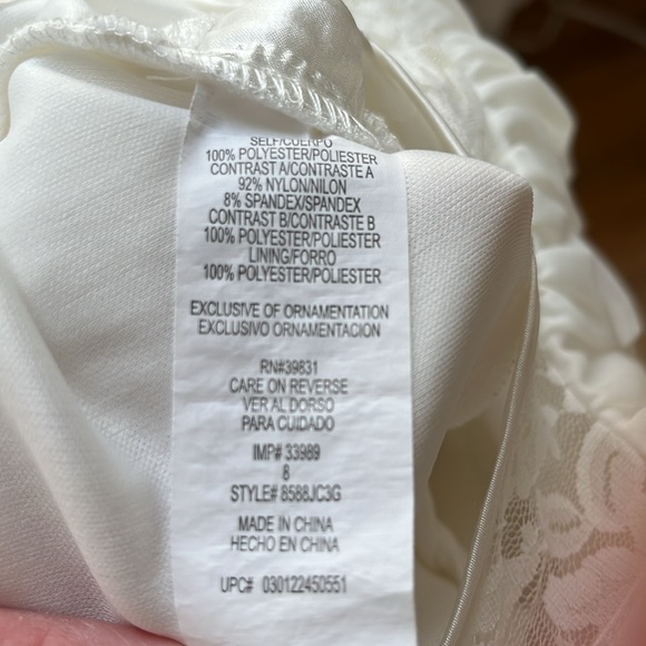 MY MICHELLE White Sleeveless Dress - Picture 14 of 15